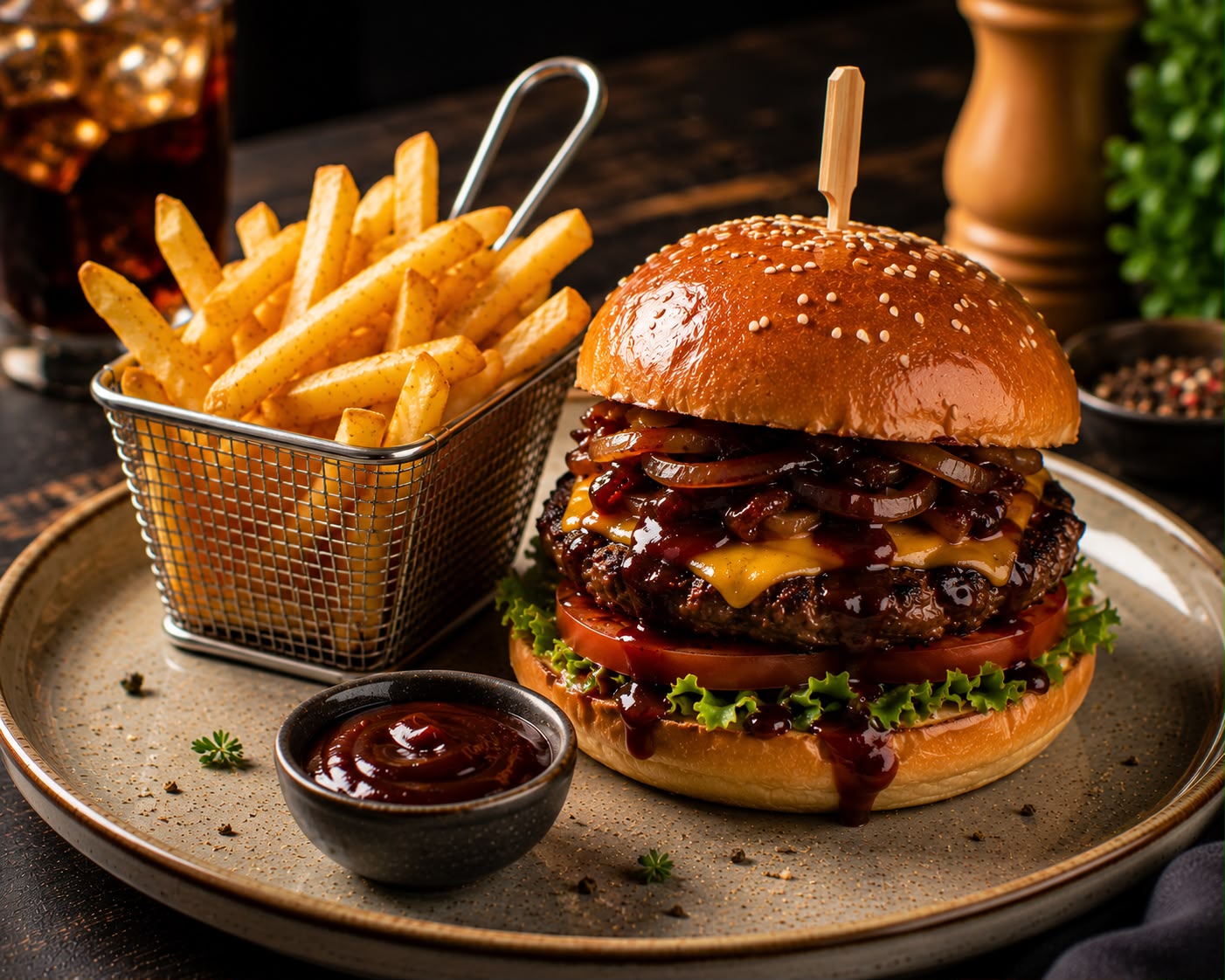BBQ BURGER