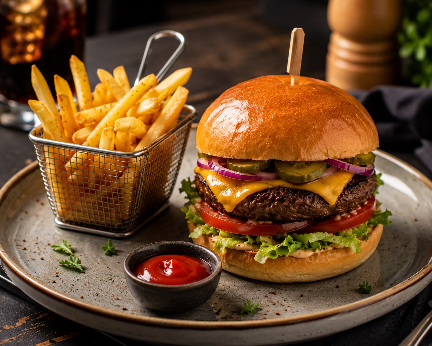 KLASİK CHEES BURGER