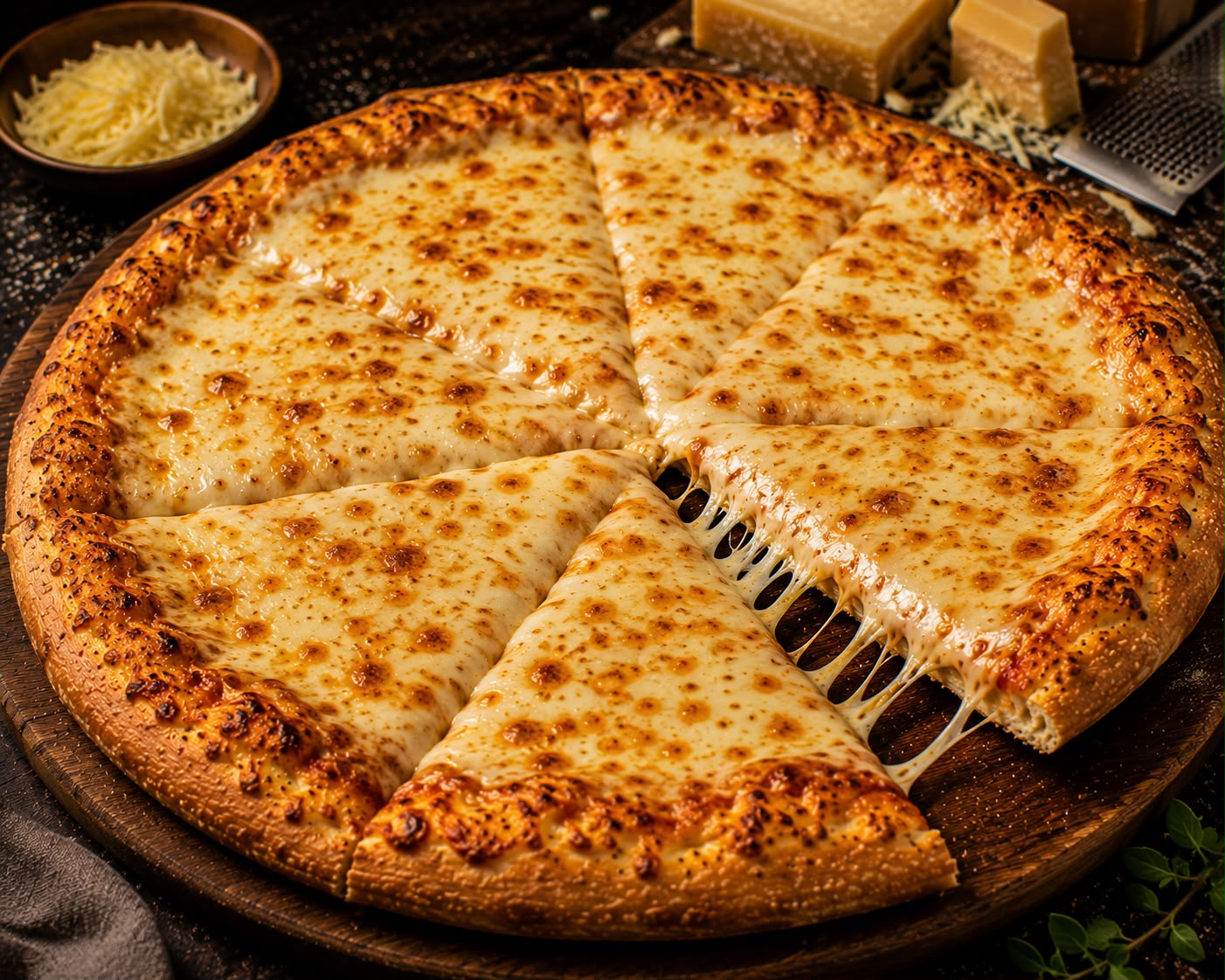 BOL PEYNİRLİ PİZZA