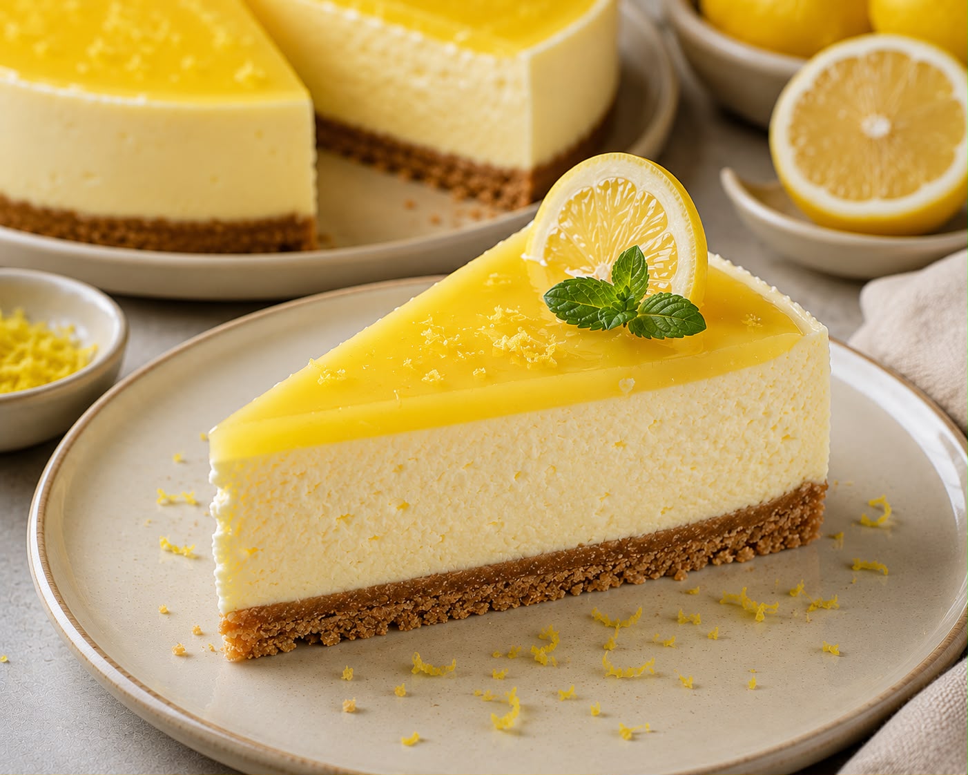 LİMONLU CHEESKEK