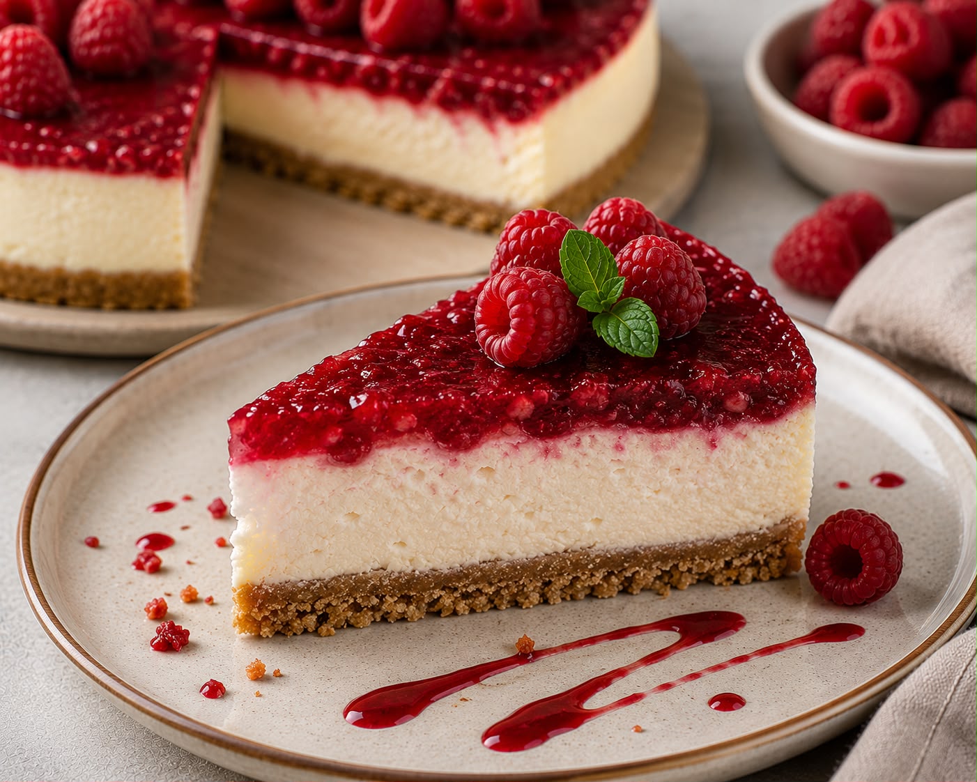 FRAMBUAZLI CHEESKEK